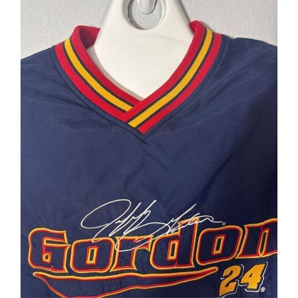NASCAR Jeff Gordon #24: Chase Authentics Nylon Pullover Pre-Owned SIZE 2XL XXL - Picture 4 of 9